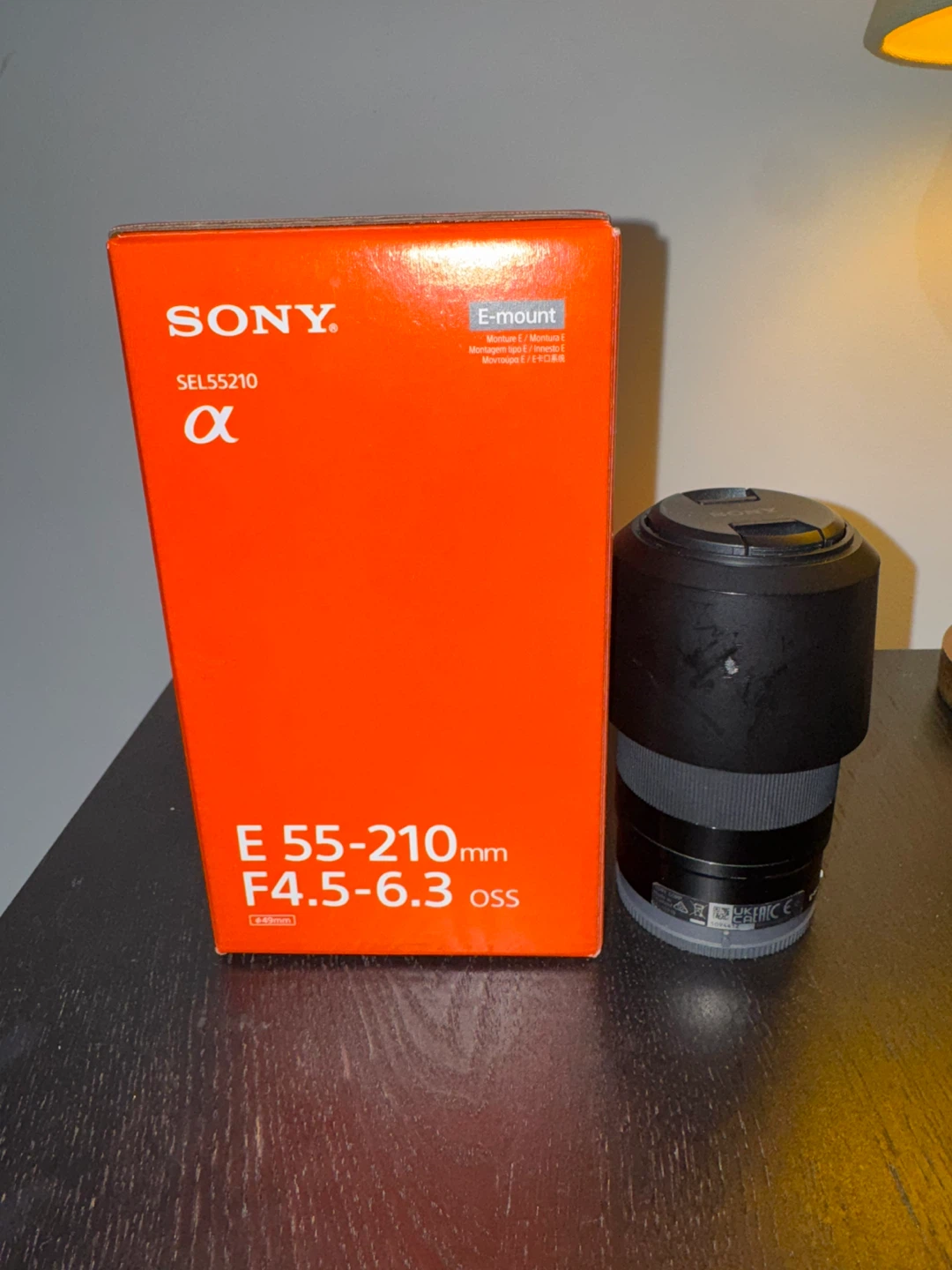 Sony E 55-210mm F4.5-6.3 OSS Lens