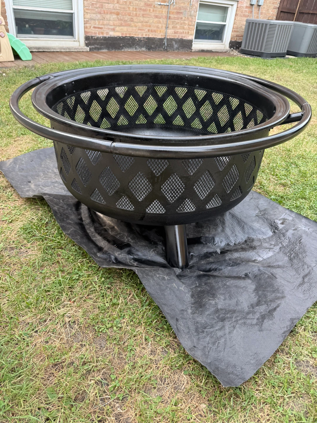 Black Metal Fire Pit - photo 3