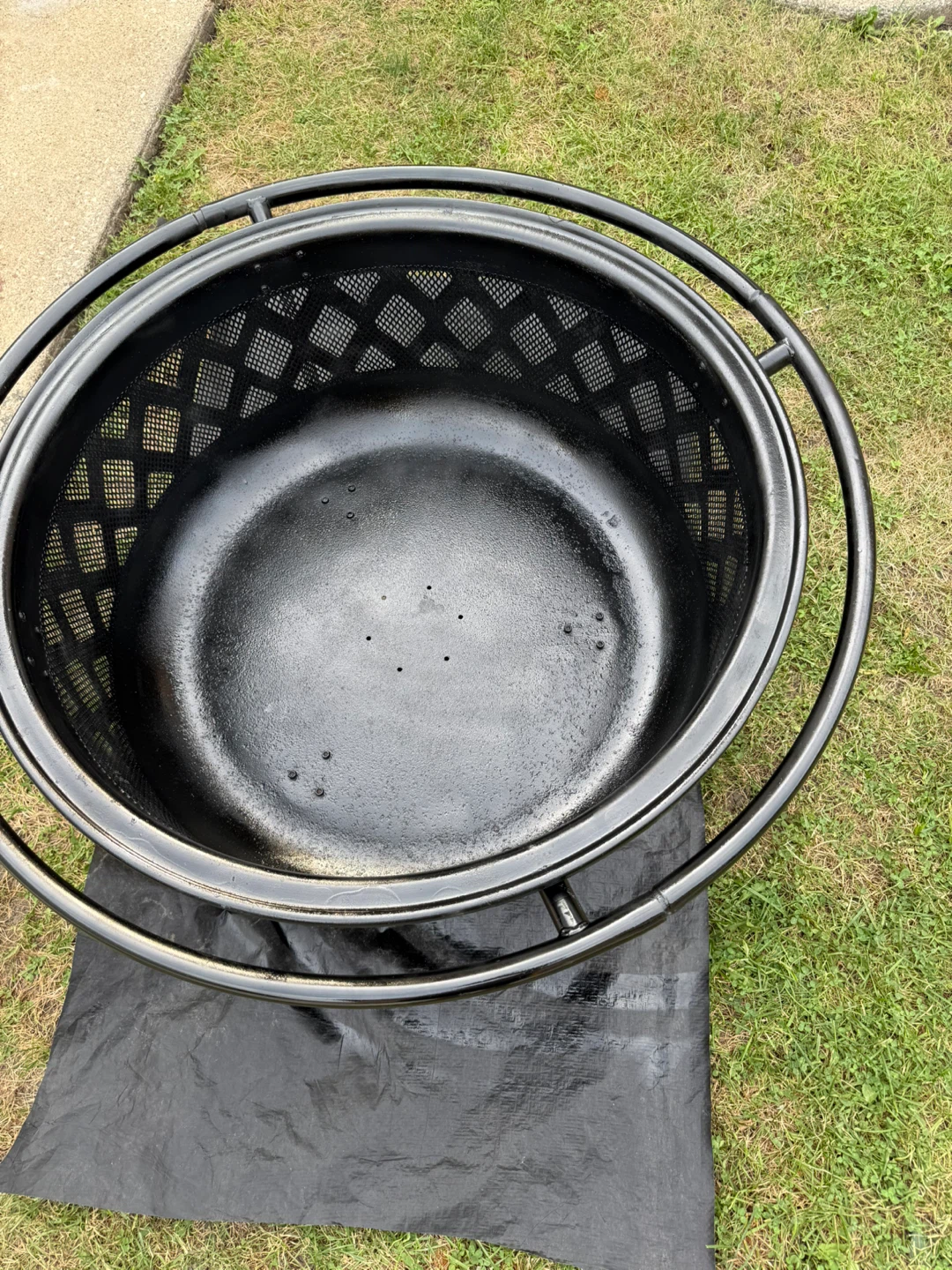 Black Metal Fire Pit - photo 5