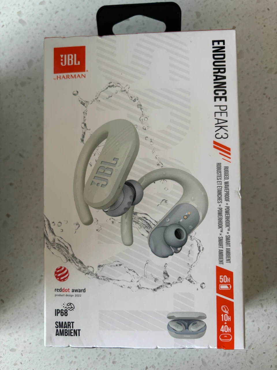 JBL Endurance Peak 3 Wireless Earbuds