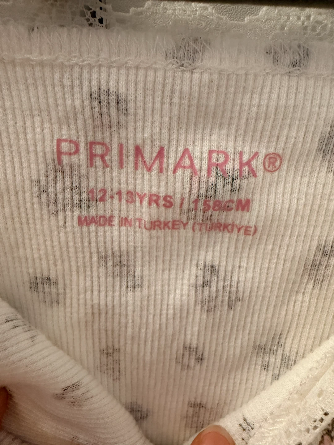 Primark Floral Lace Trim Cami Top - photo 2