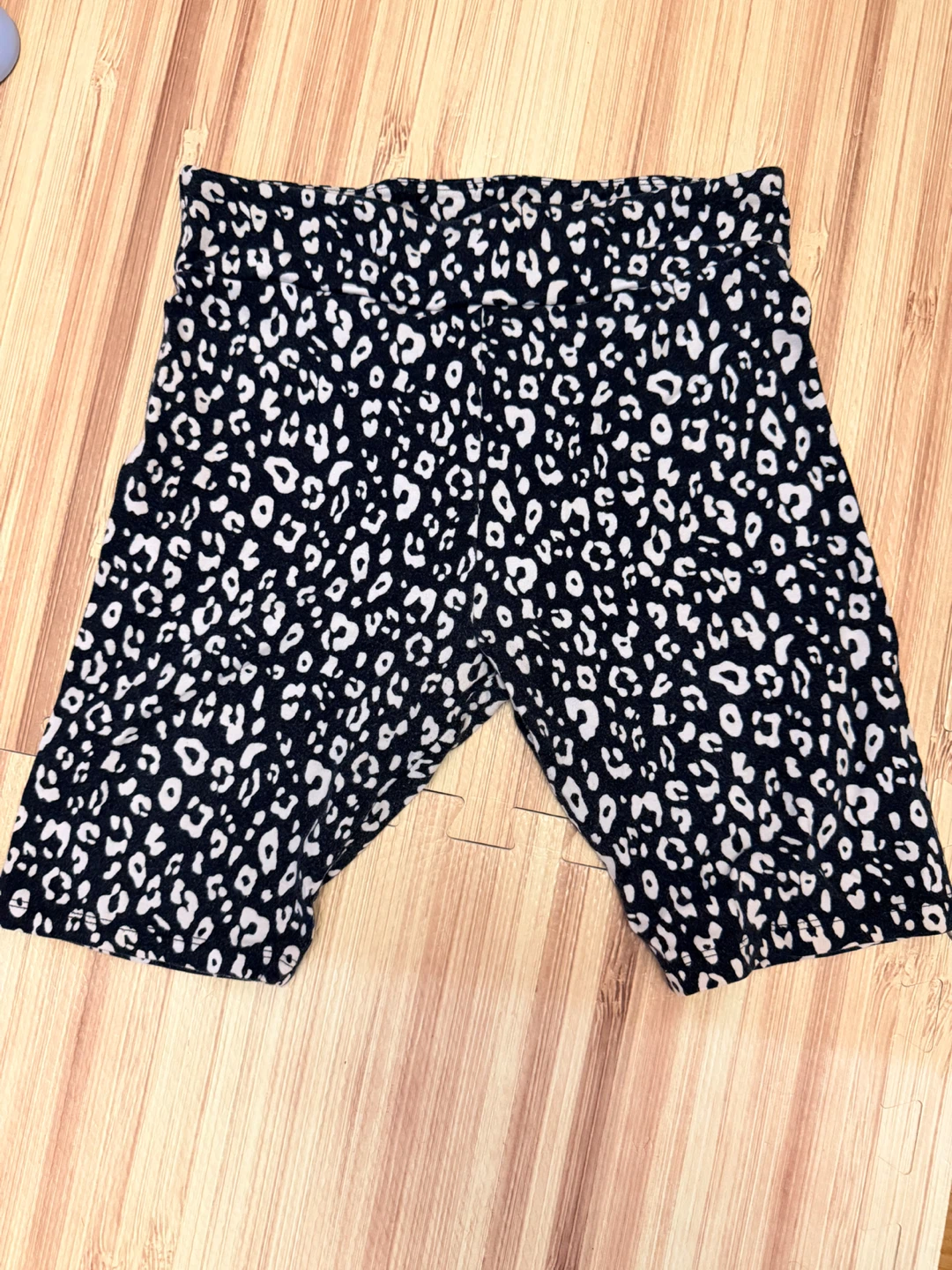 Leopard Print Bike Shorts