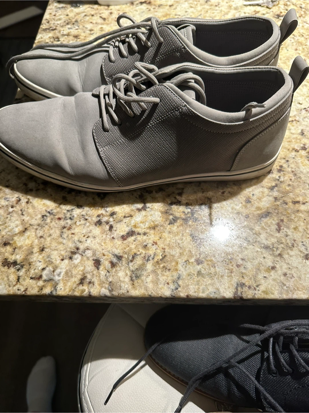 ALDO Grey Suede Sneakers - photo 3