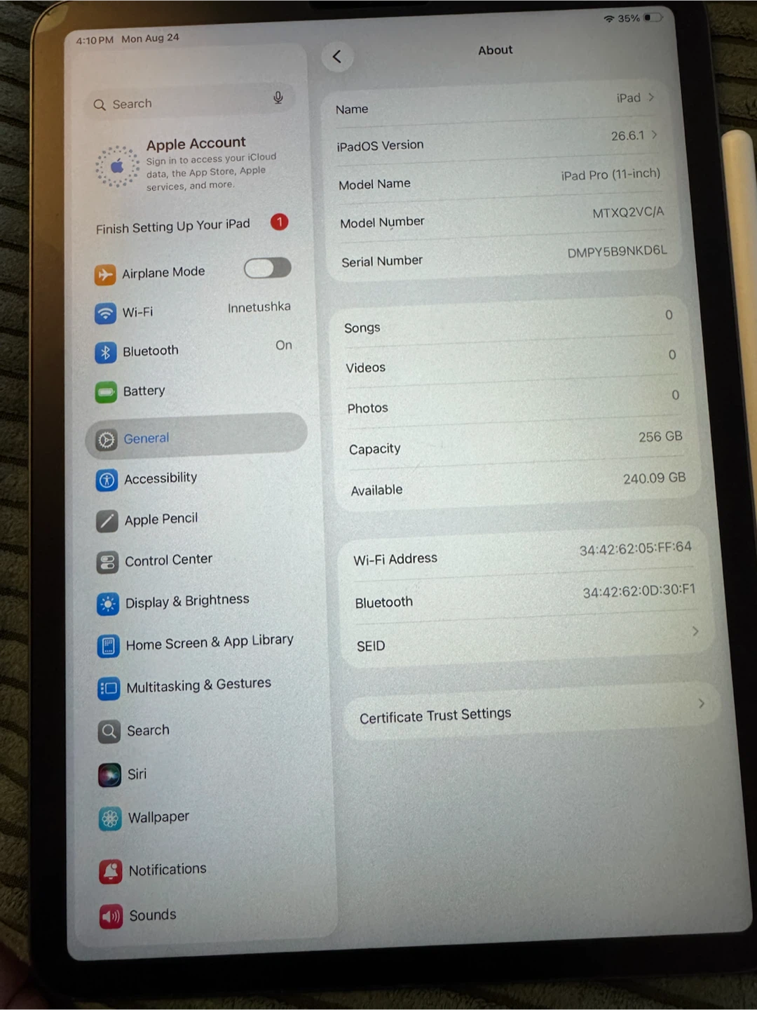 Apple iPad Pro 11-inch 256GB - photo 4