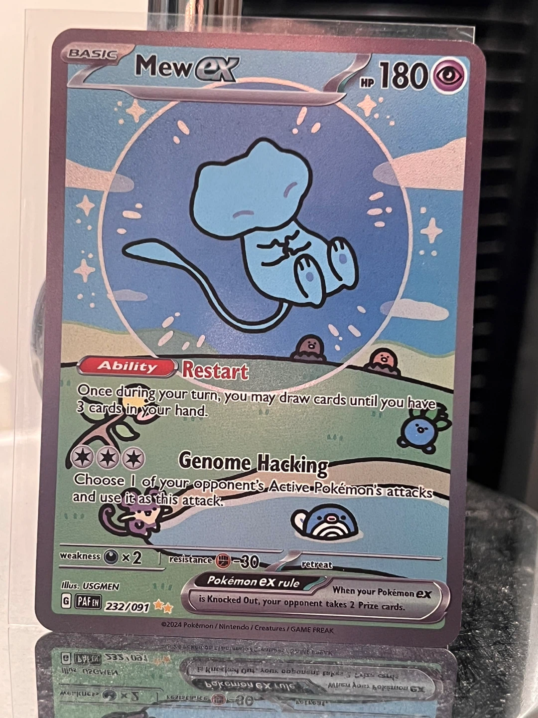 Pokemon Mew EX Card - Bubble Mew - photo 4