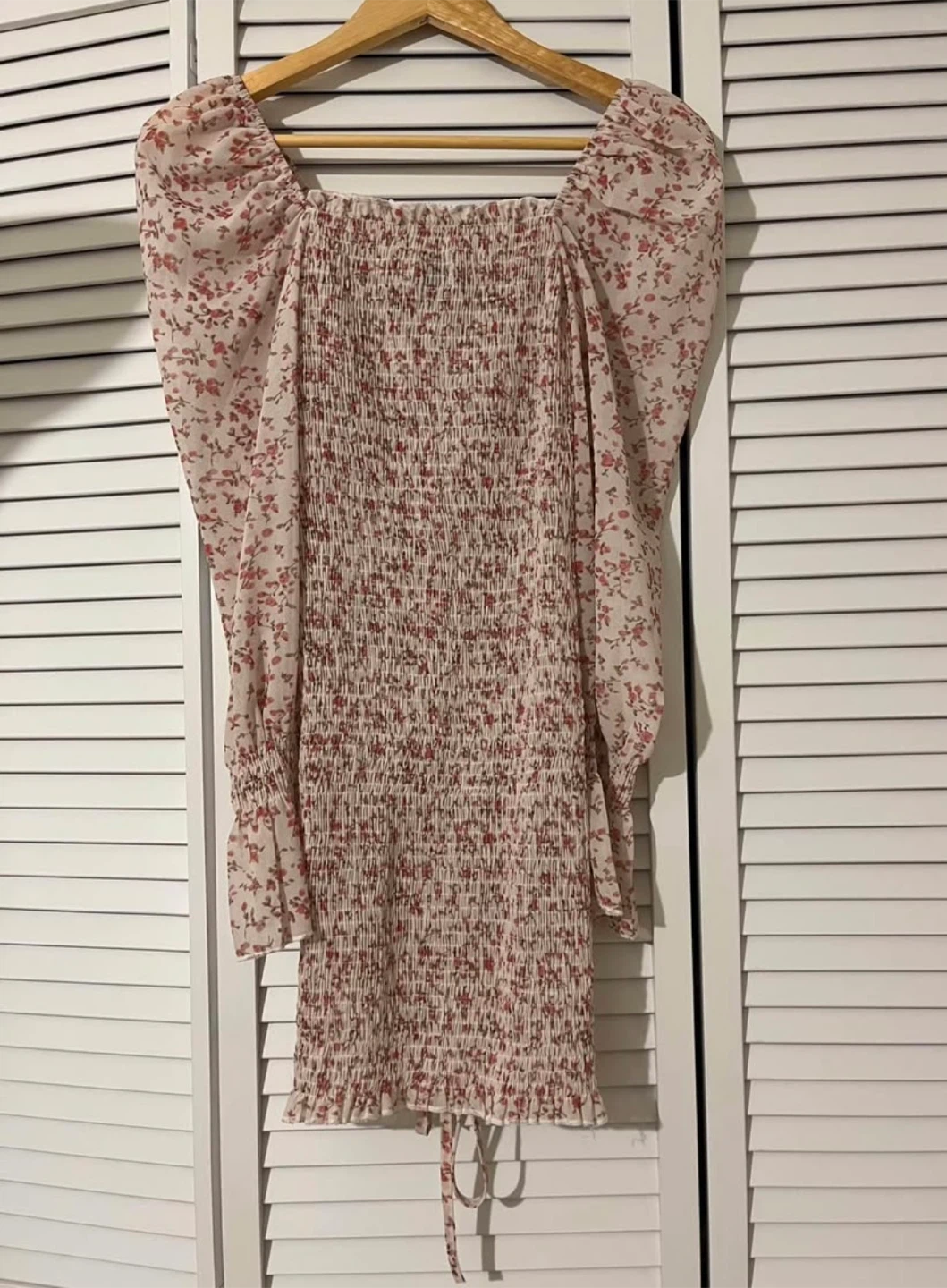 Princess Polly Floral Ruched Mini Dress size 0 - photo 4