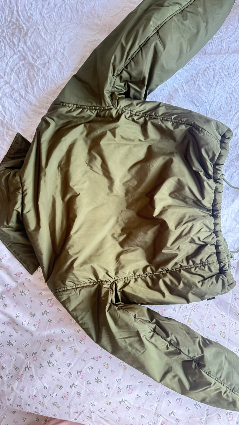 Tna Coaches Jacket Olive Green - photo 2