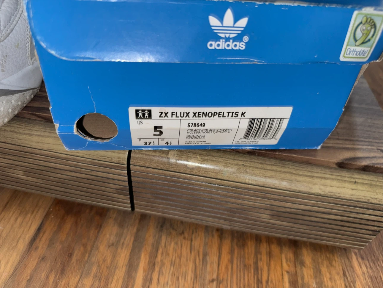 Adidas ZX Flux Xenopeltis K Sneakers Size 5