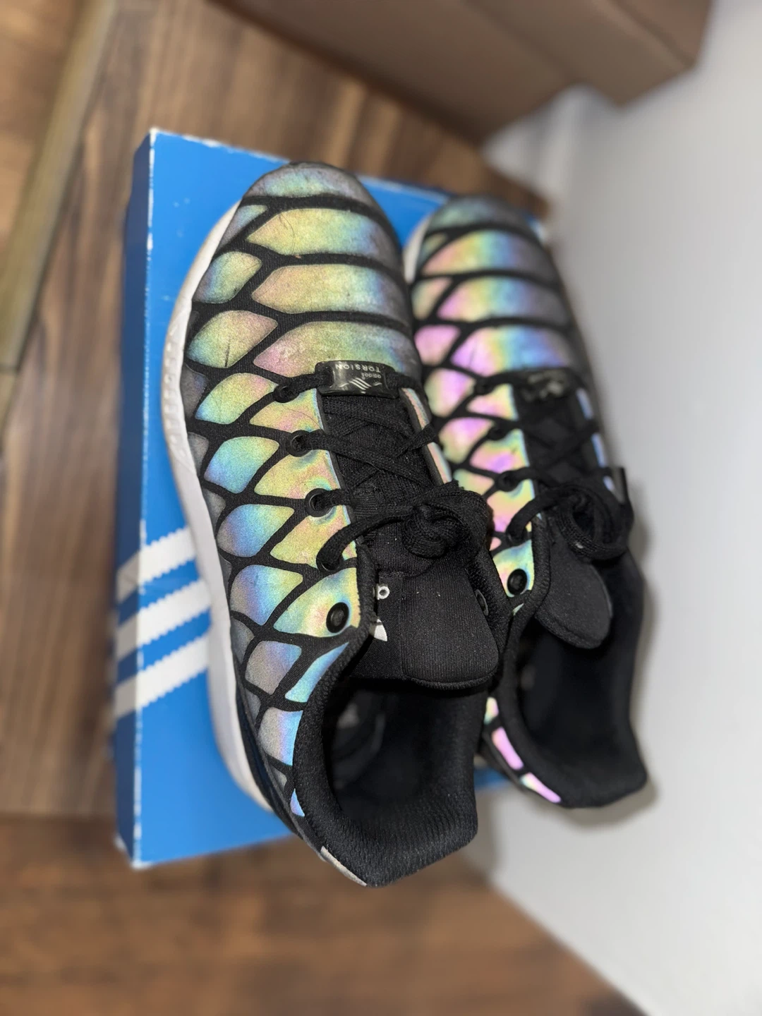 Adidas ZX Flux Xenopeltis K Sneakers Size 5 - photo 4