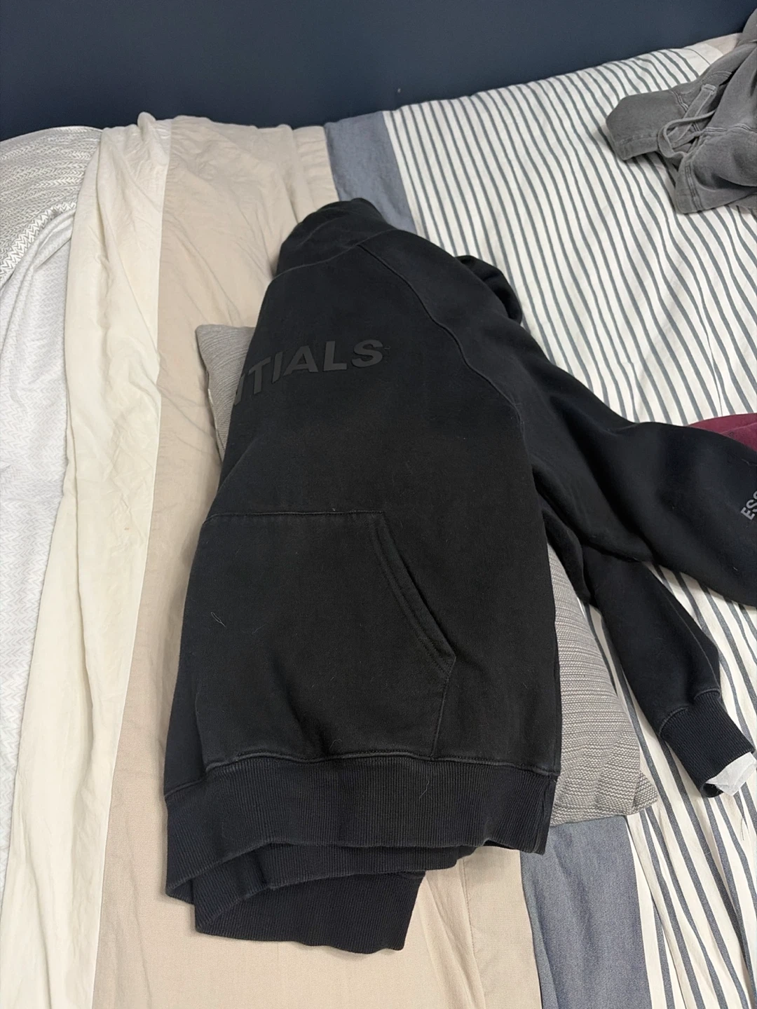 Black Essentials Hoodie - photo 3