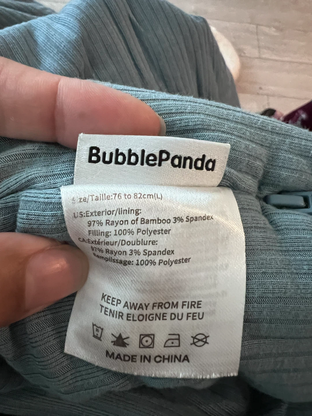 Bubble Panda Sleep Sack - photo 3