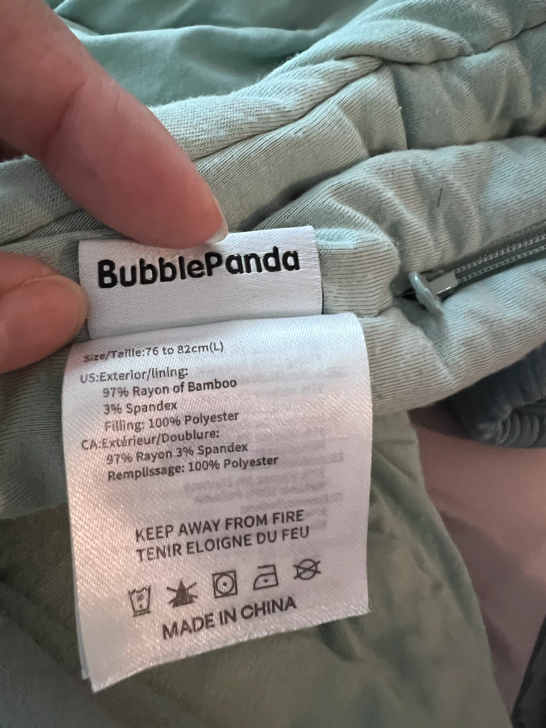 Bubble Panda Sleep Sack - photo 4