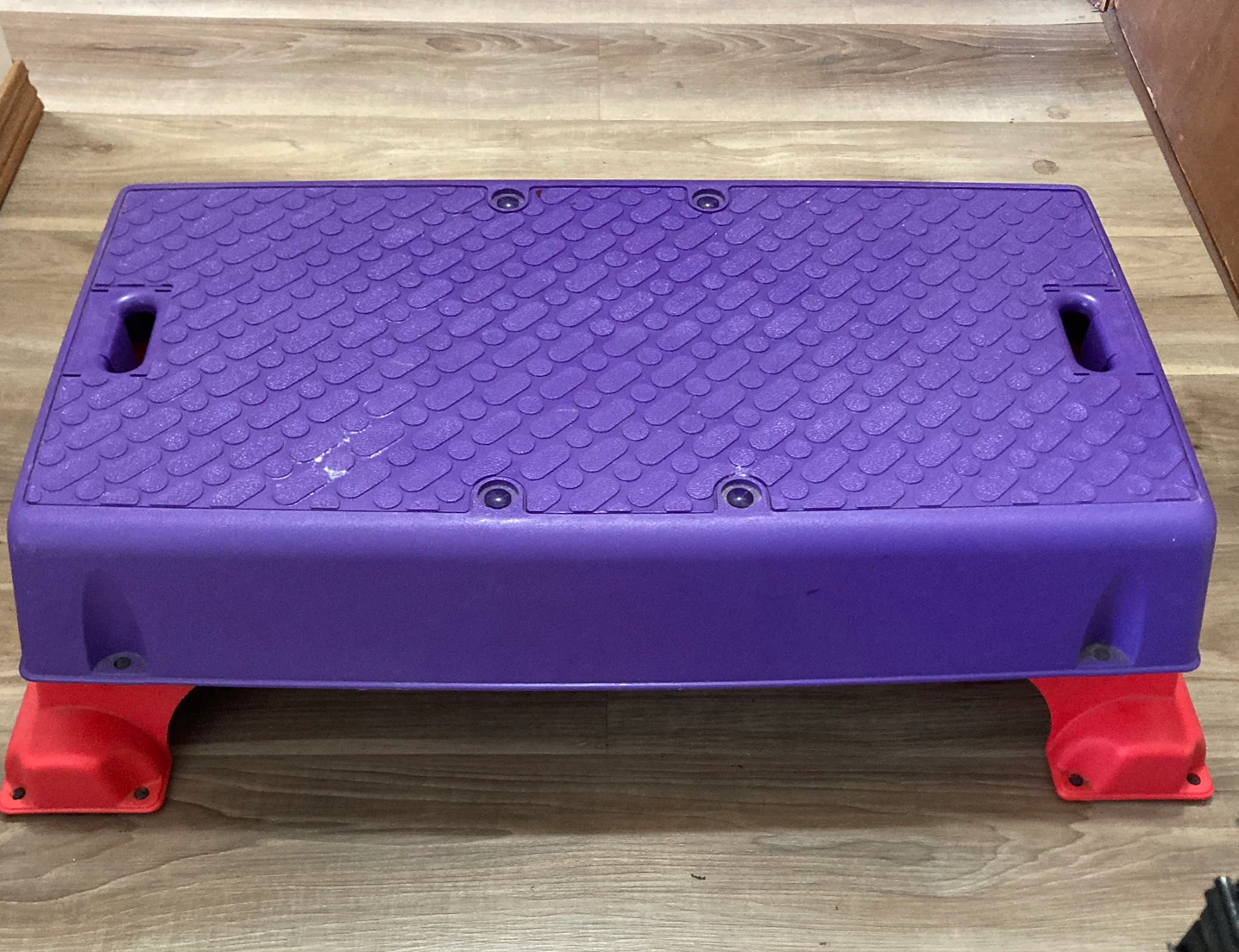 Purple Aerobic Step Platform, Three Levels