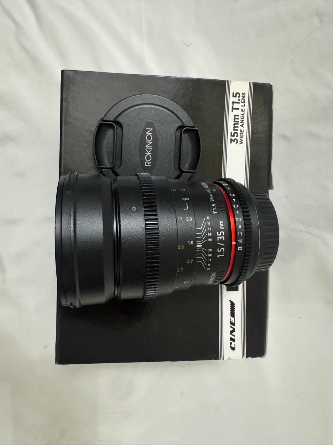 Rokinon 35mm T1.5 Cine Wide Angle Lens