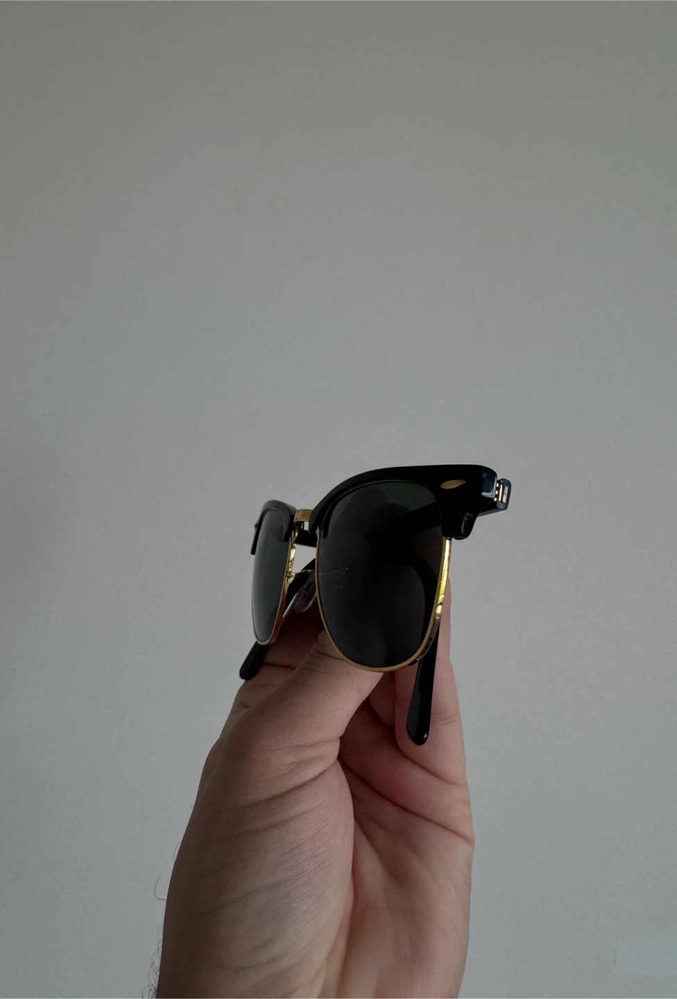 Black/Gold Rayban Club Masters - photo 3