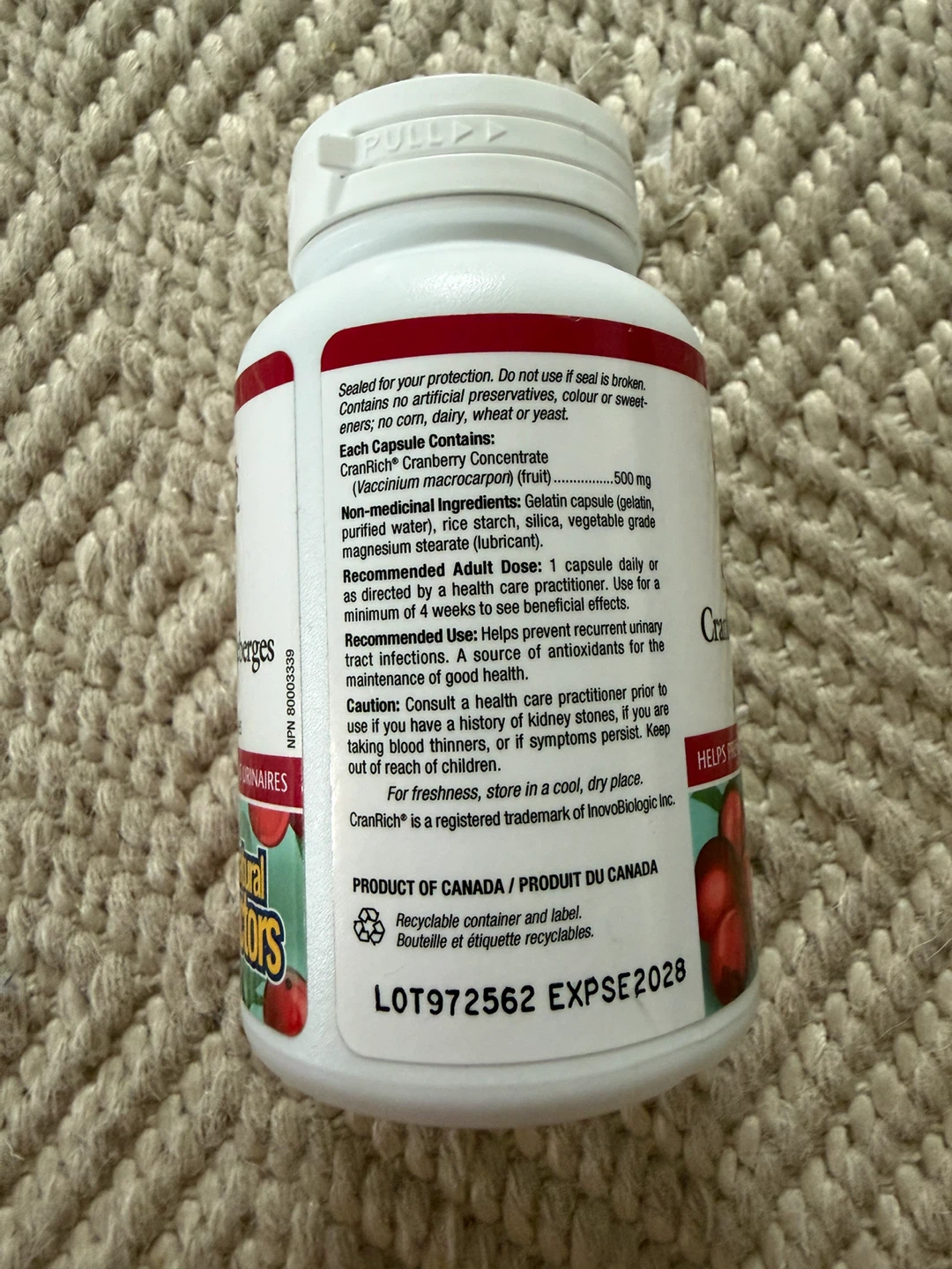 Unopened cranberry concentrate capsules - photo 2