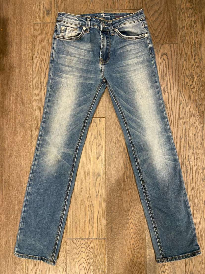 7 For All Mankind Boys Jeans Slimmy Size 10 * BACK TO SCHOOL*