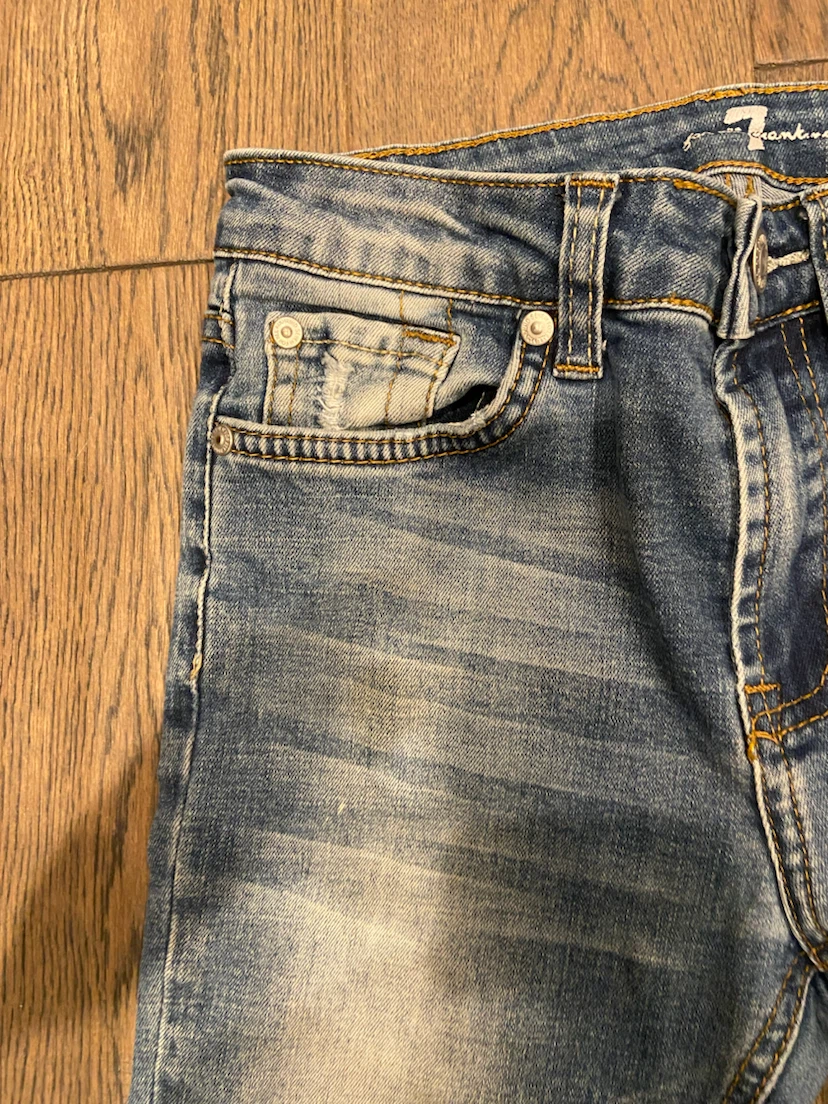 7 For All Mankind Boys Jeans Slimmy Size 10 * BACK TO SCHOOL* - photo 4
