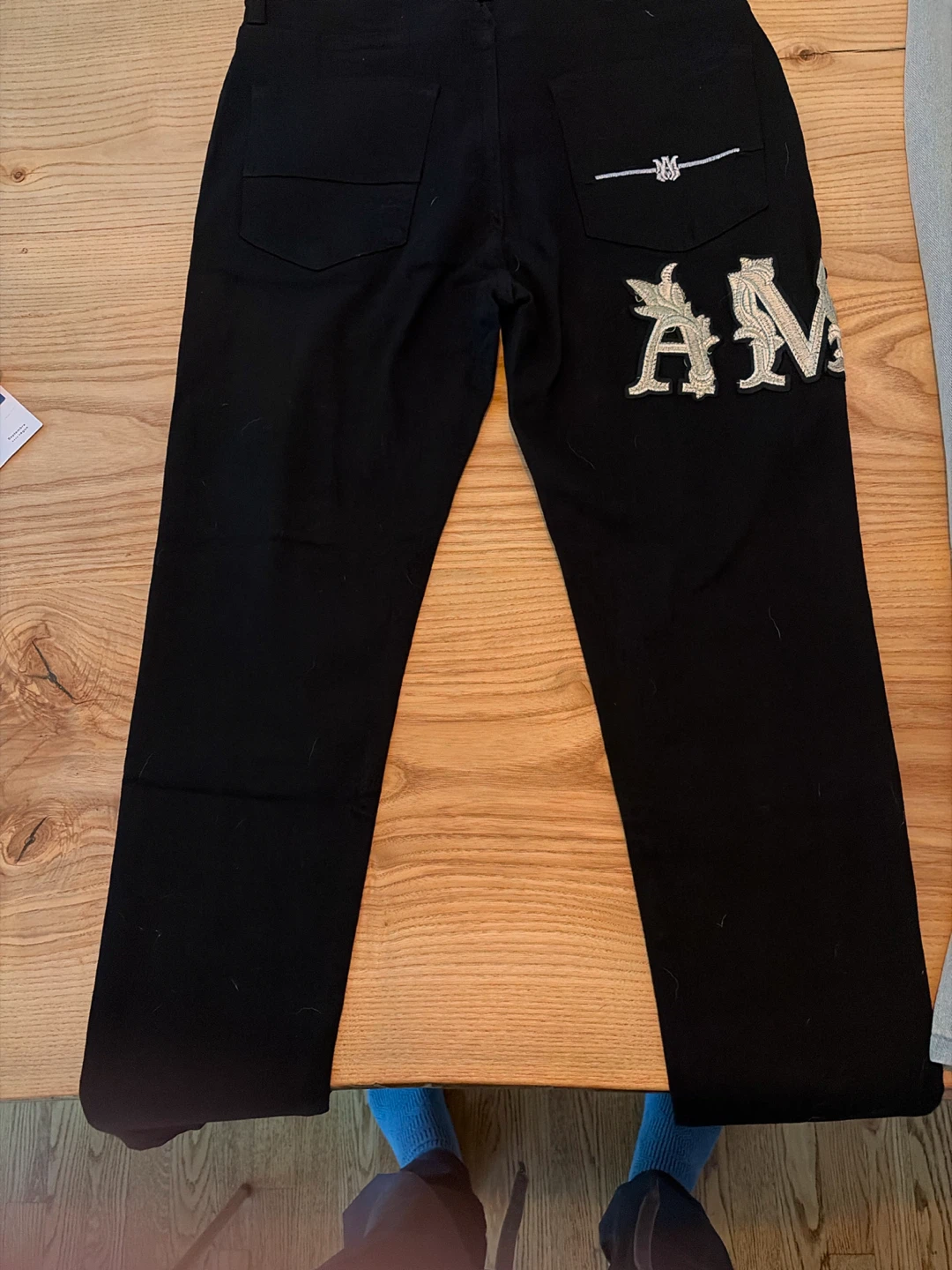 Amiri Black Distressed Jeans - photo 3