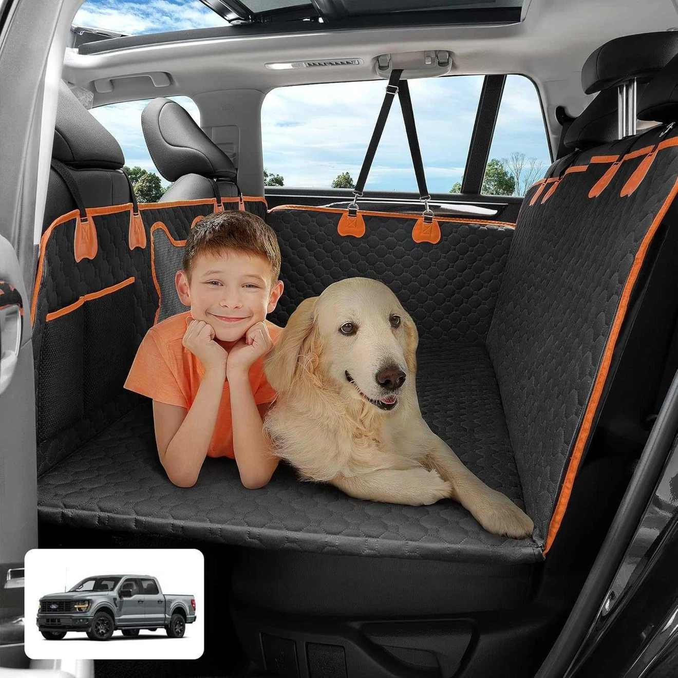 Rengue Car Seat Cover for Dogs