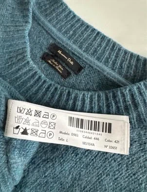 Massimo Dutti Men's Knit Sweater - Size L - photo 3