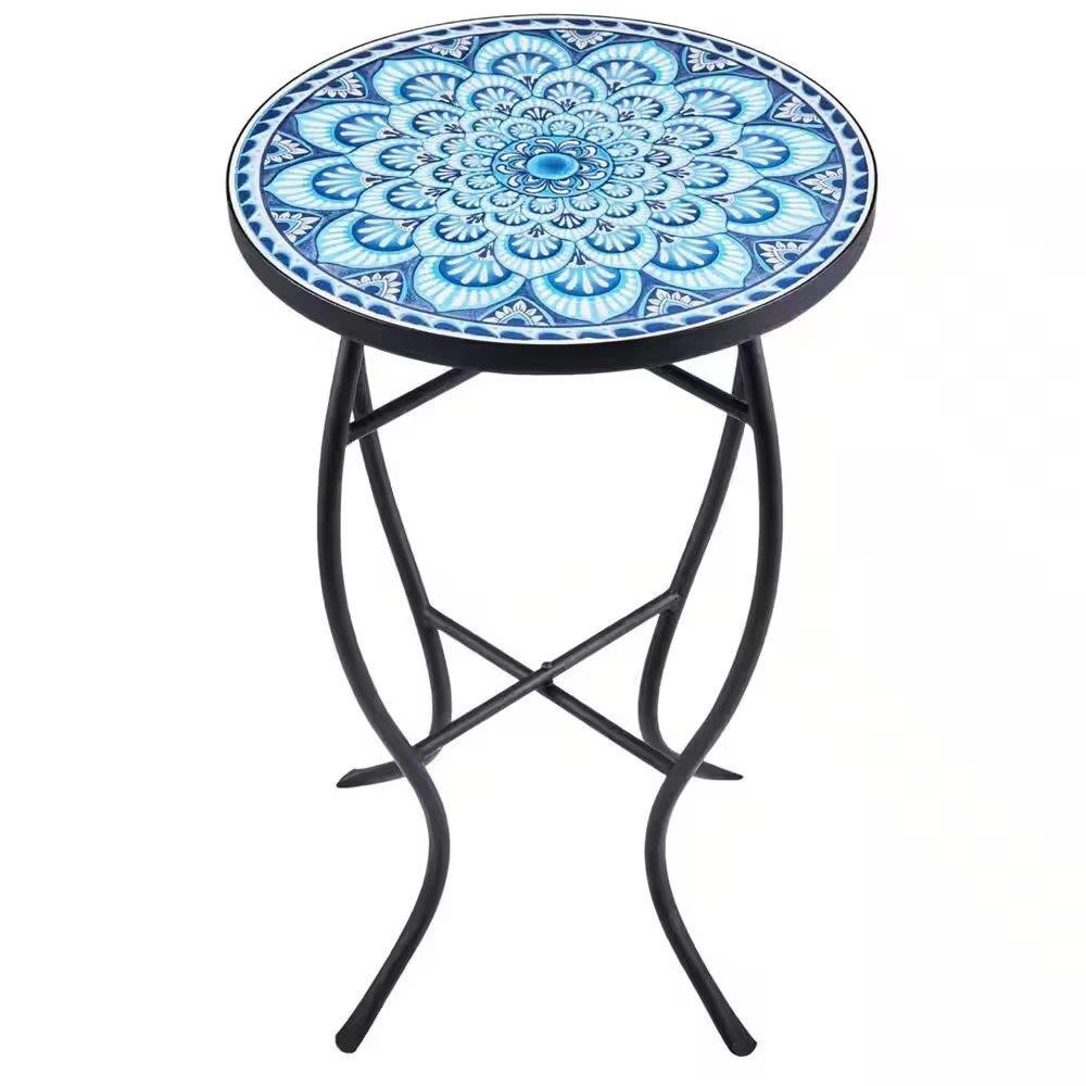 Mosaic Top Side Table