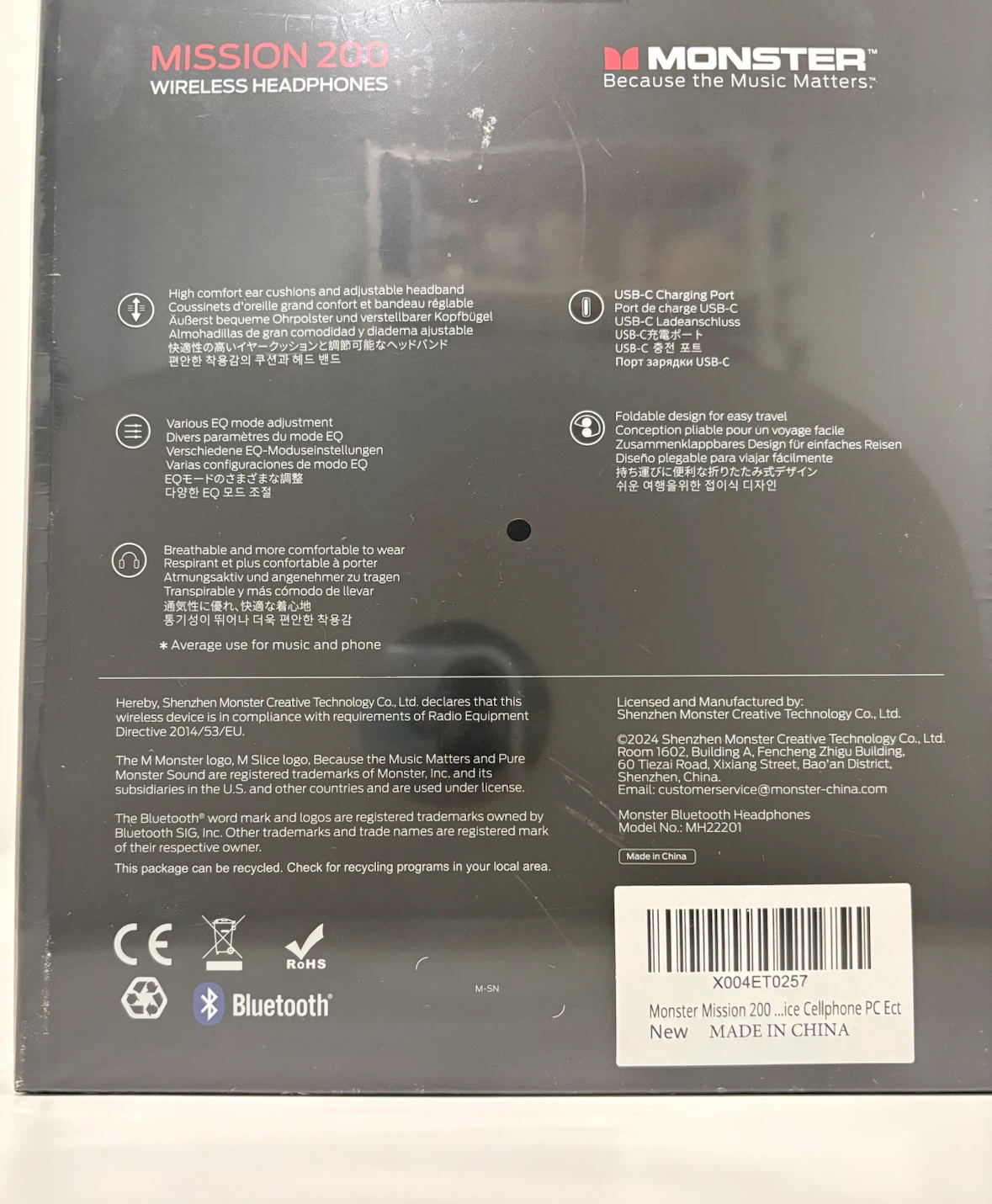 NEVER OPENED: Monster Wireless Headphones - photo 4