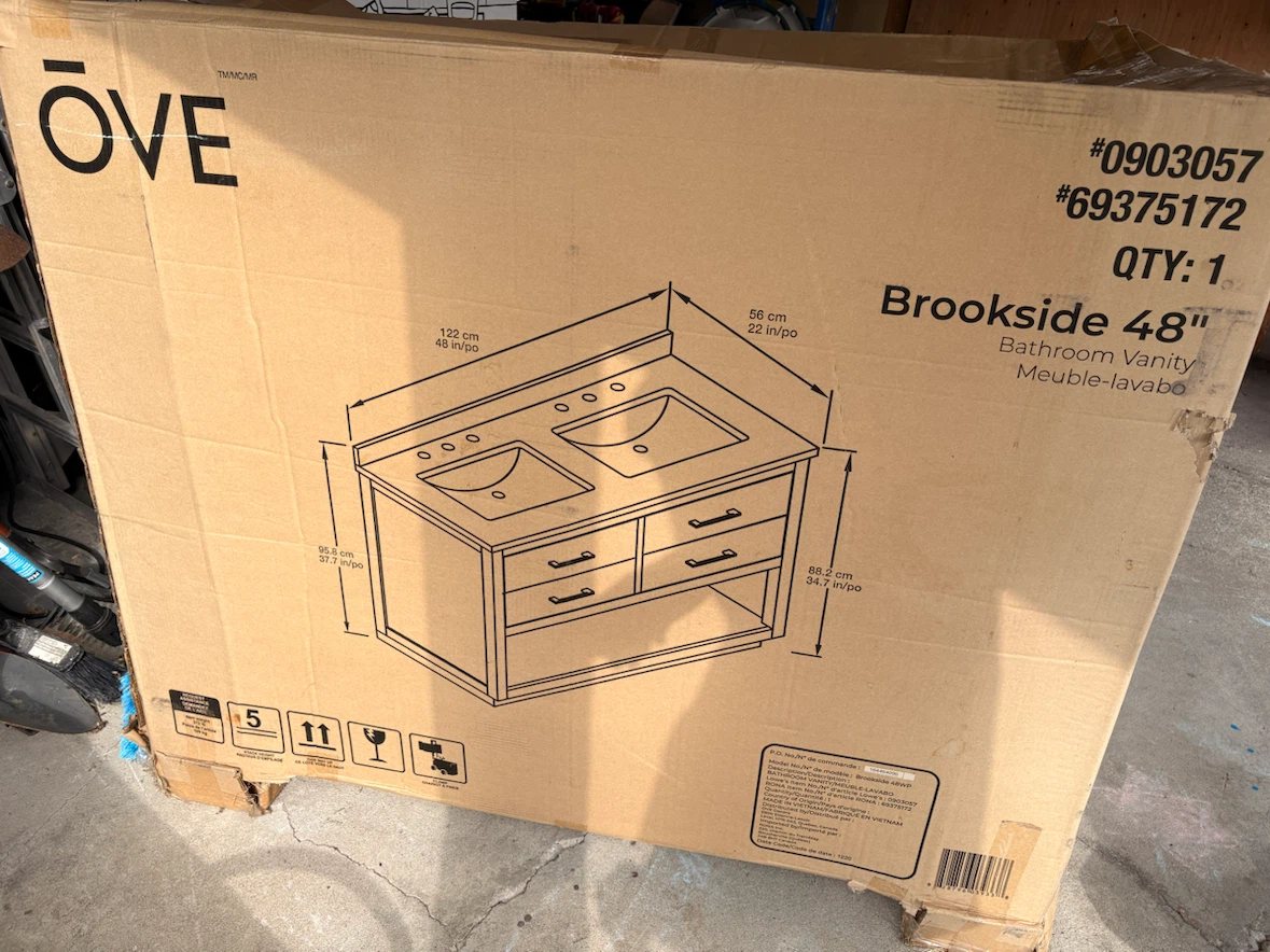 OVE Brookside 48-inch Bathroom Vanity - photo 3