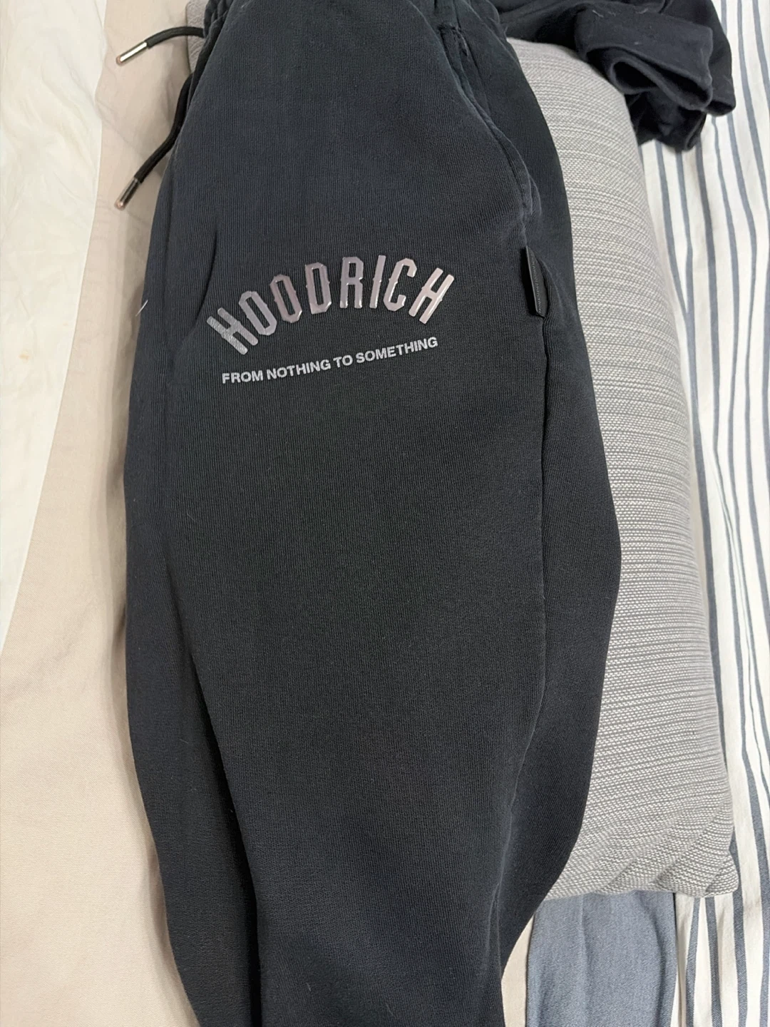Hoodrich Black Joggers