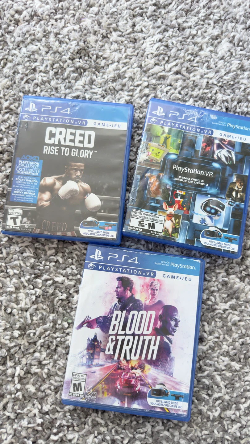 PlayStation VR Bundle with Games and Accessories - photo 3