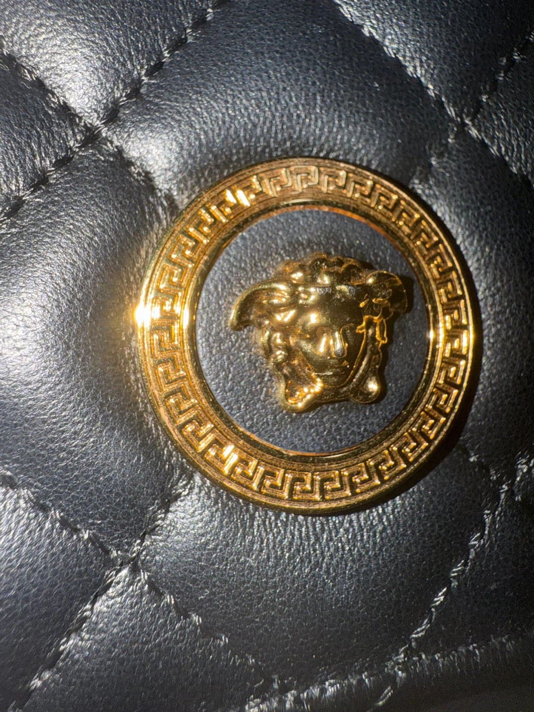 Versace Quilted Chain Cross Body Bag - photo 4