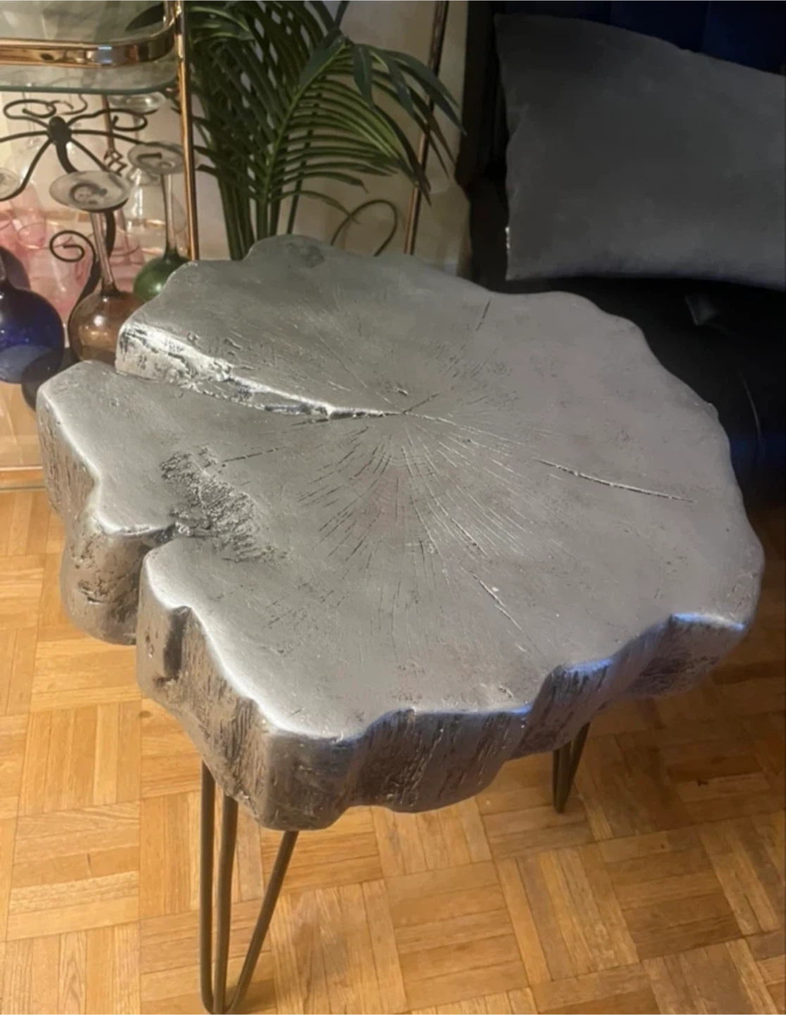 Signature Design by Ashley End Table - Silver - photo 2