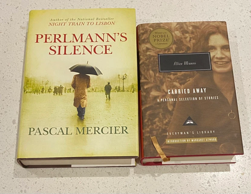 Perlmann's Silence and Carried Away Books