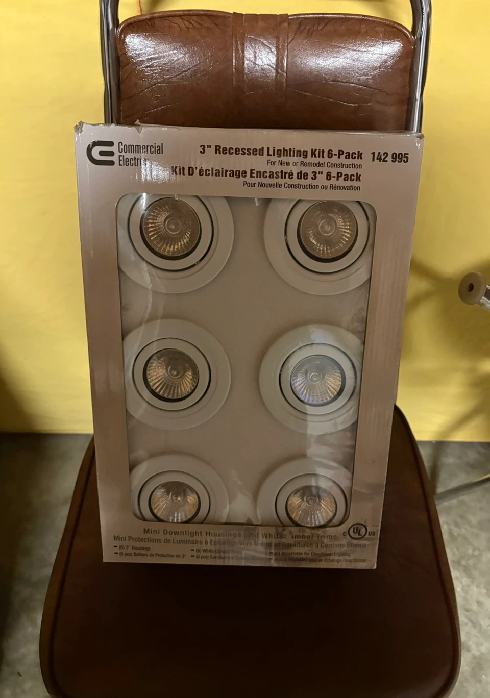 Commercial Electric 3" Recessed Lighting Kit 6-Pack