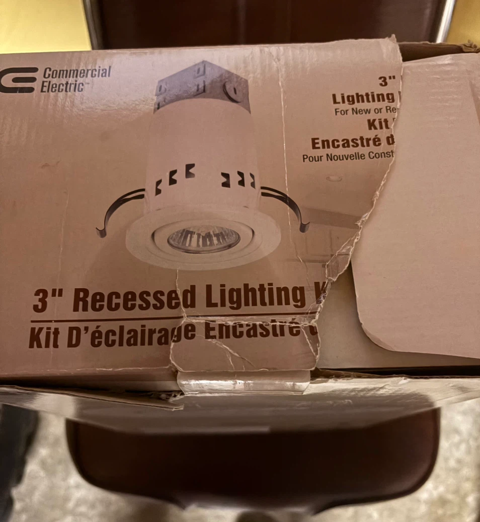 Commercial Electric 3" Recessed Lighting Kit 6-Pack - photo 2
