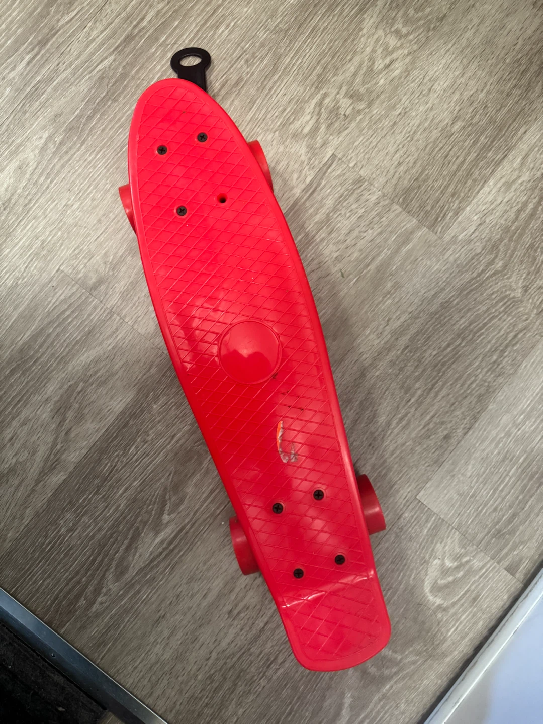Red Plastic Cruiser Skateboard