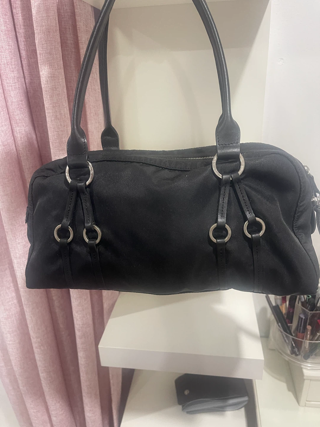 Sac à main Longchamp noir - photo 4