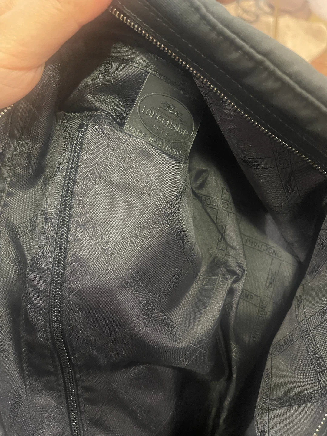 Sac à main Longchamp noir - photo 5