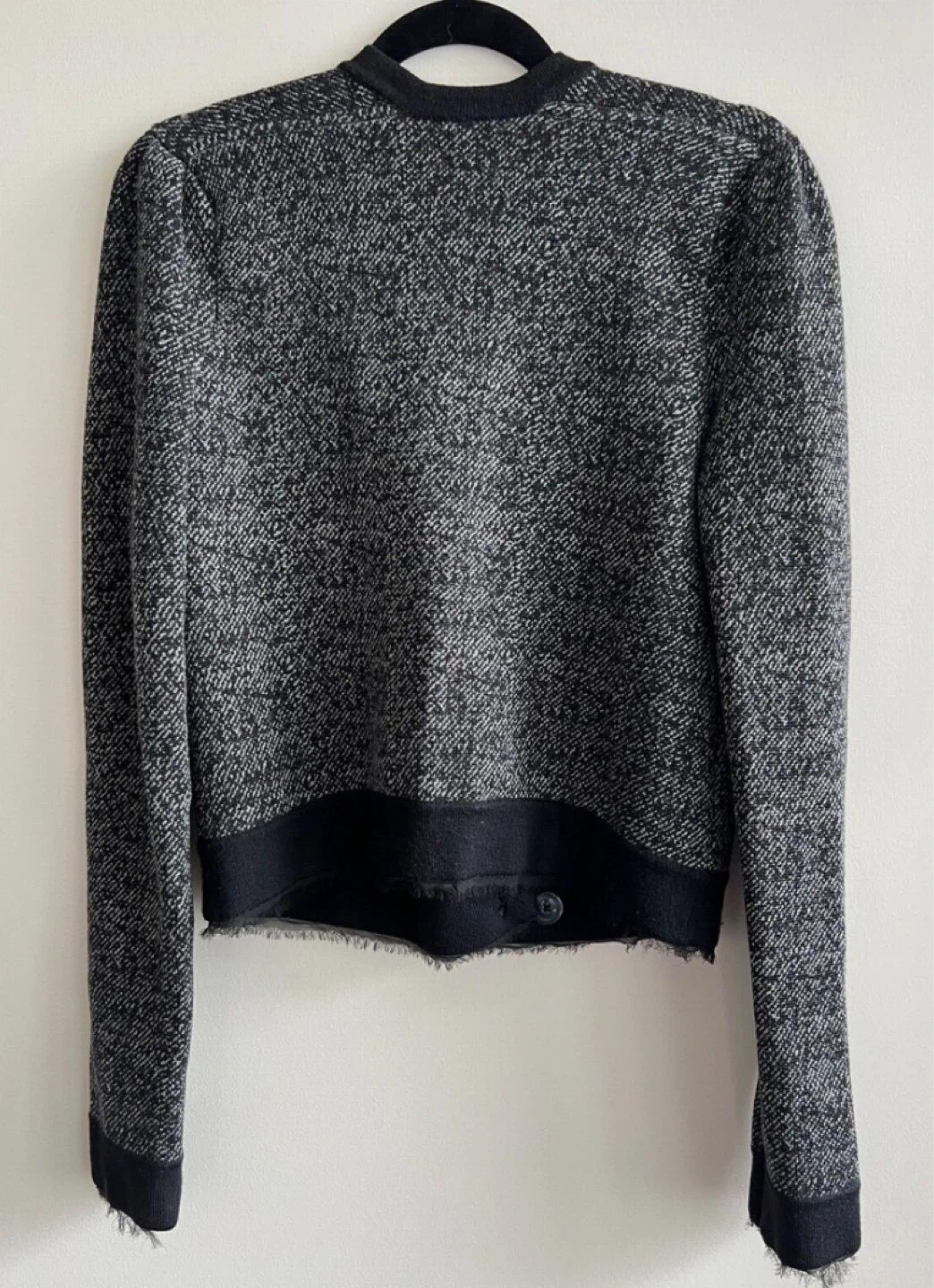Club Monaco Double-Breasted Houndstooth Cardigan - photo 2