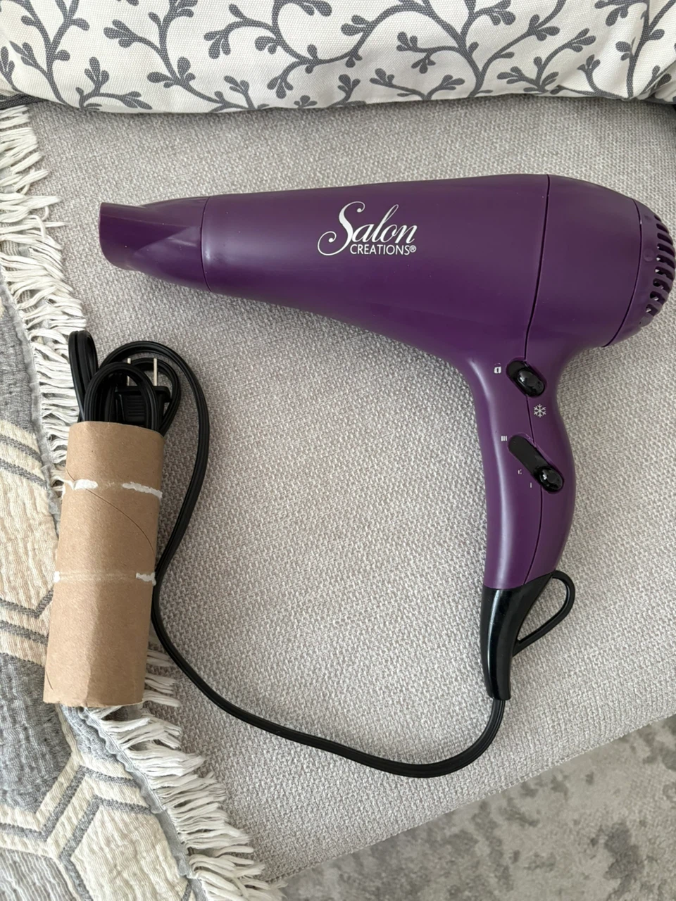 Salon Creations Purple Hair Dryer