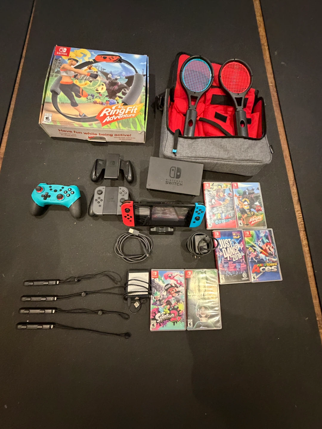 Nintendo Switch Console Bundle with Games and Accessories - photo 2