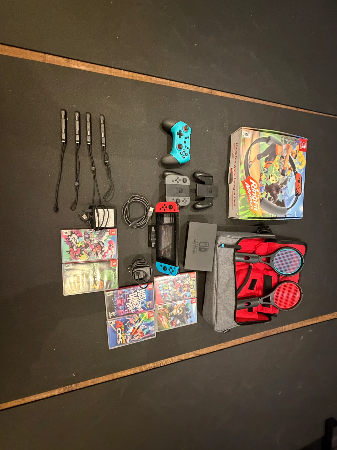 Nintendo Switch Console Bundle with Games and Accessories - photo 3