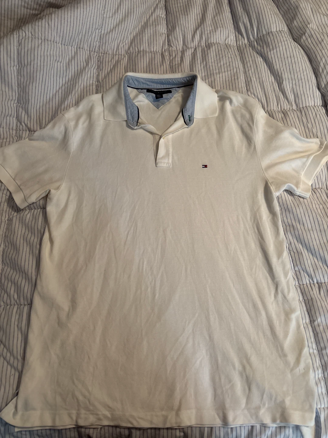 Tommy Hilfiger White Polo Shirt