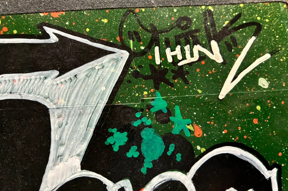 Original Graffiti Street Art Board Toronto / Urban Style - photo 4