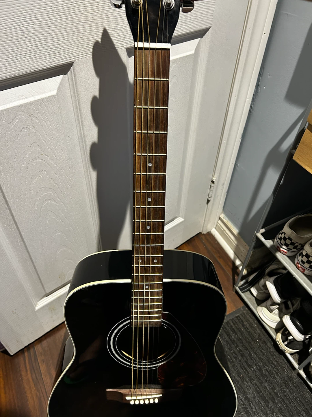 Yamaha F370 BL Acoustic Guitar - photo 4