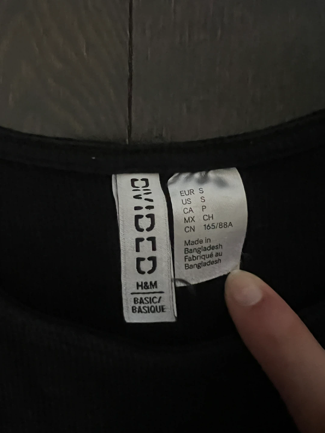 Divided by H&M Black Ribbed Long Sleeve Top - photo 3