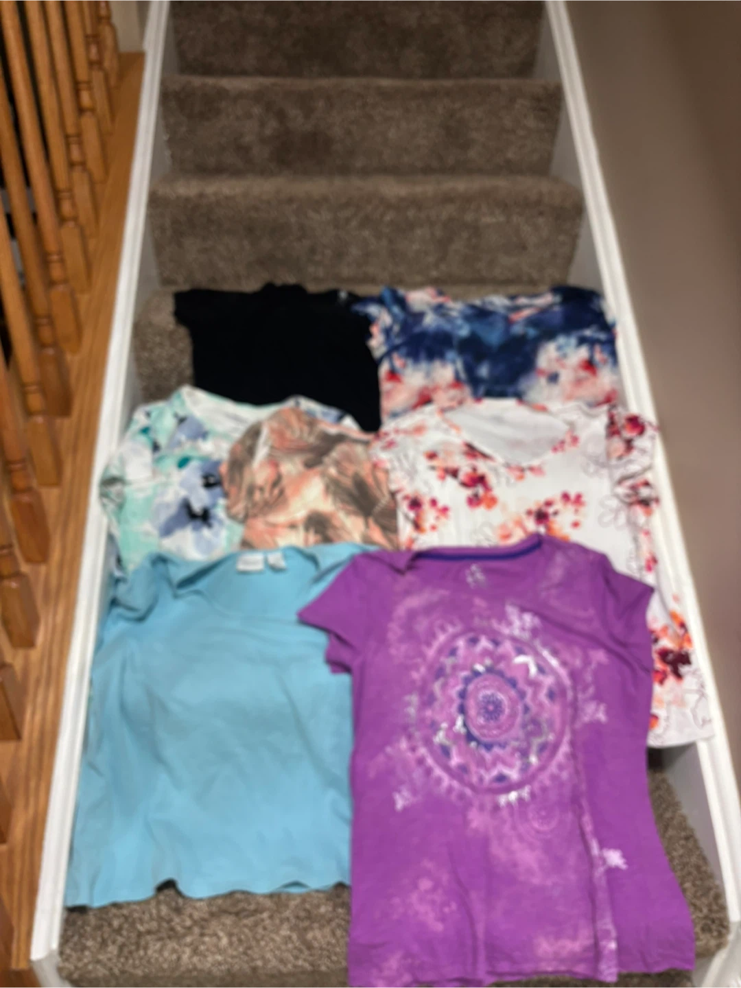Lot of 7 Size L Assorted Women's T-Shirts