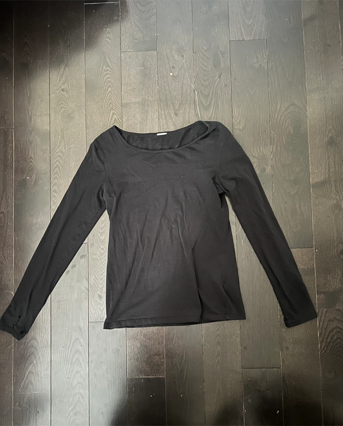 Black Long Sleeve Top