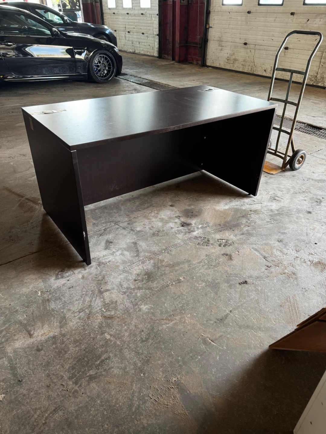 Office Desk and Storage Cabinets