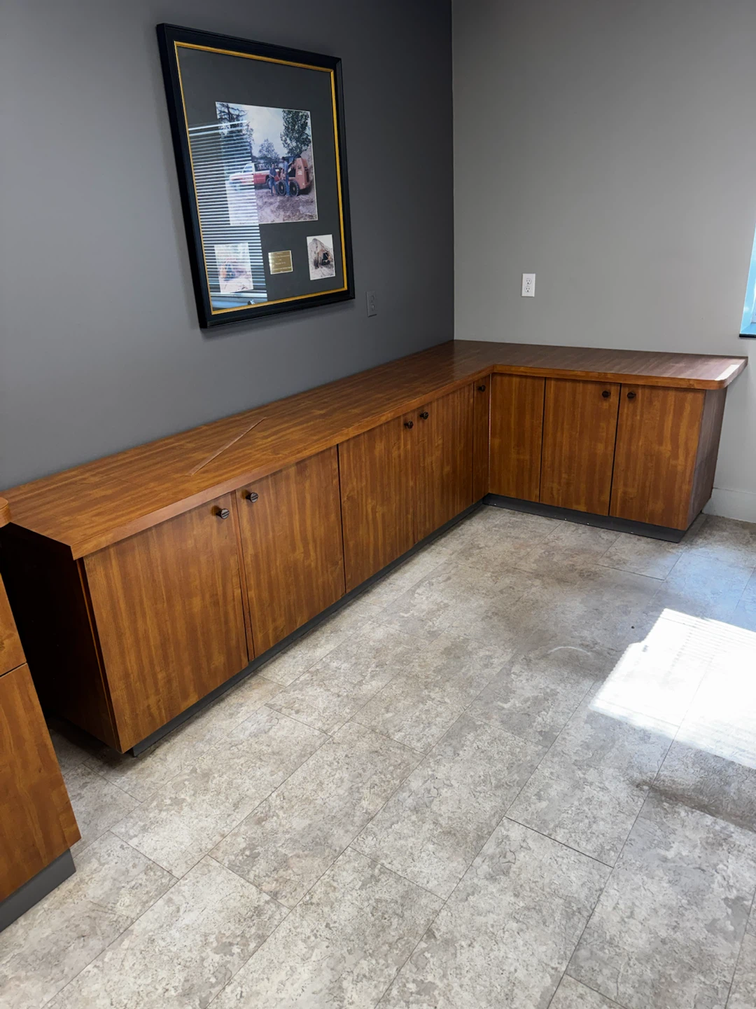 Office Desk and Storage Cabinets - photo 3